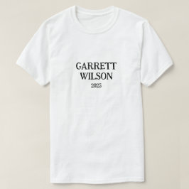 Garrett Wilson 2025 Officiell T Shirt