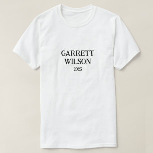 Garrett Wilson 2025 Officiell T Shirt
