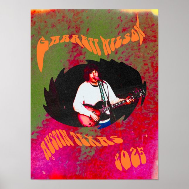 Garrett Wilson Austin 2025 Poster (Framsidan)