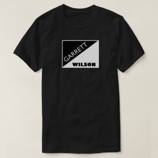 Garrett Wilson Black and White T Shirt