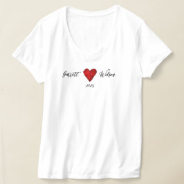 Garrett Wilson Heart Women's T Shirt