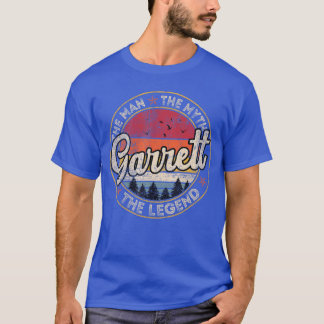 Garretthe Manhe Mythhe Legend Personalized Name fr T Shirt