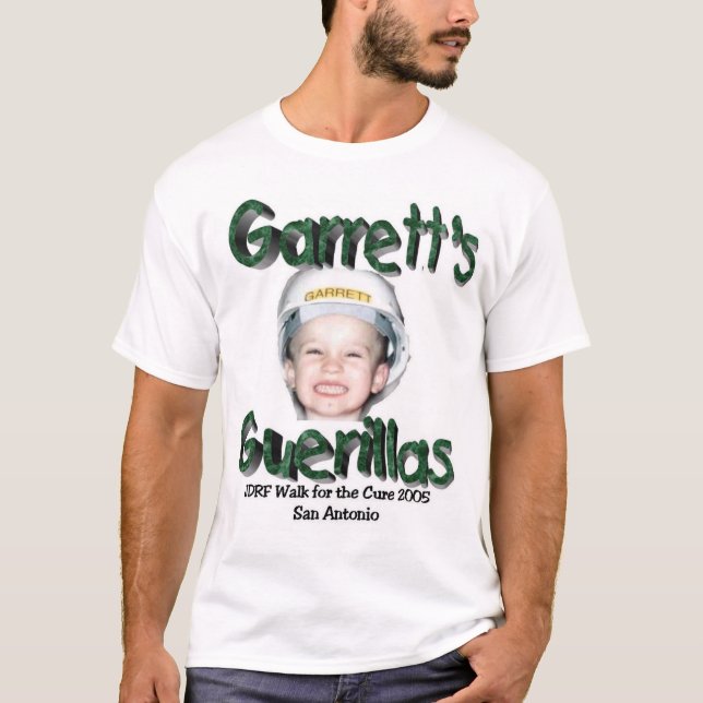 Garretts gerillasoldatskjorta t-shirt (Framsida)