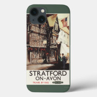 Garrick Inn och Harvard House Rail Poster