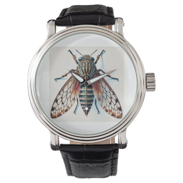 Garrisonia 071024IREF201 - Watercolor Armbandsur (Framsida)