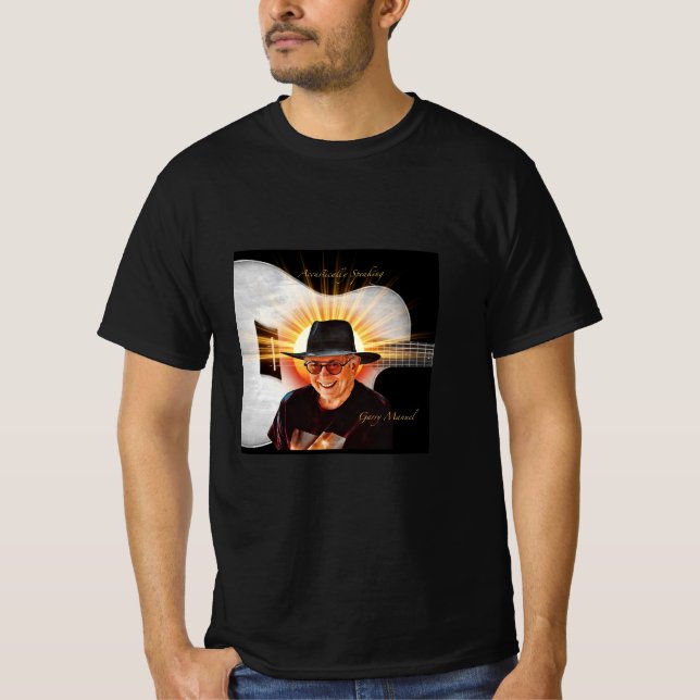 Garry Manuel - Acoustically Speaking T-Shirt (Framsida)