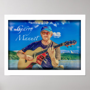Garry Manuel - Sunflare Sång Artist - Poster