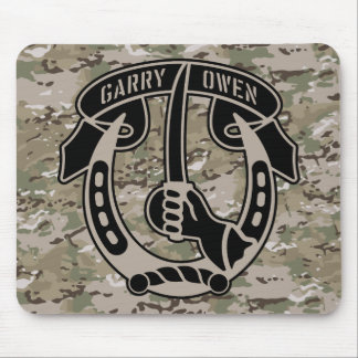 Garry Owen 7:e kavalleriregementets emblem Musmatta