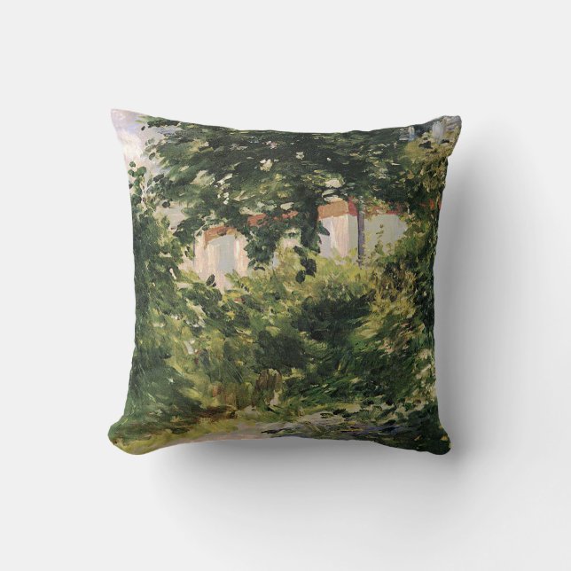 Gartenweg in Rueil Edouard Manet Kudde (Framsida)