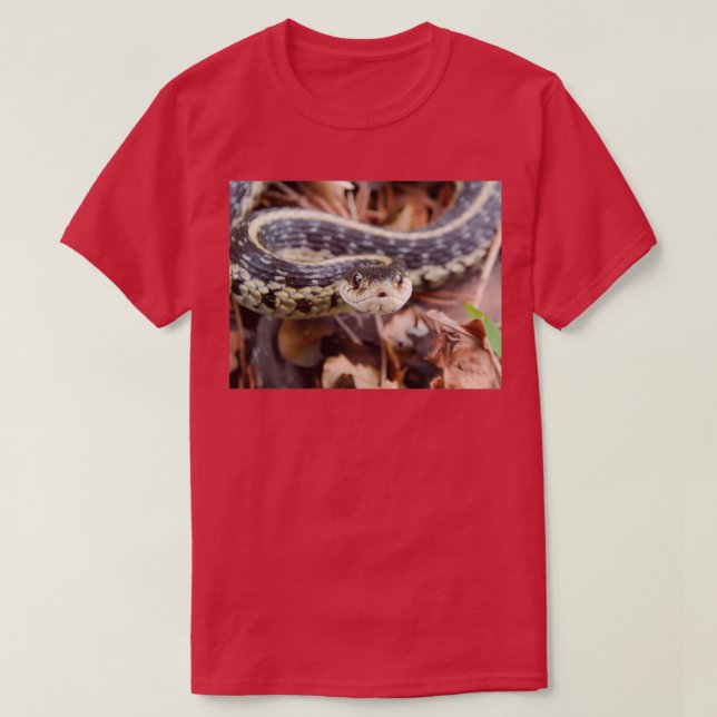 Garter Snake 3  T Shirt (Design framsida)