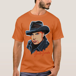 Garth Brooks 90s Retro Fläkt Artwork T Shirt