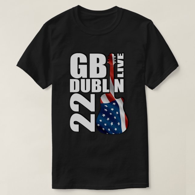 Garth Brooks - GB Live Dublin 2022 Croke Park Clas T Shirt (Design framsida)