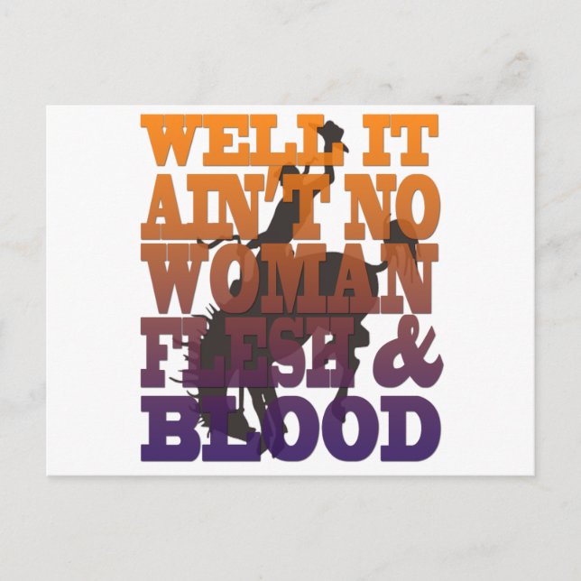 Garth Brooks ~ Rodeo Vykort (Framsida)