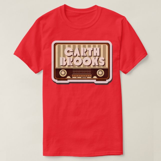 Garth Brooks TShirt T Shirt (Design framsida)