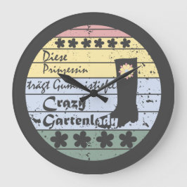 Gärtnerin, Gartenlady, Gummistiefel Prinzessin Stor Klocka