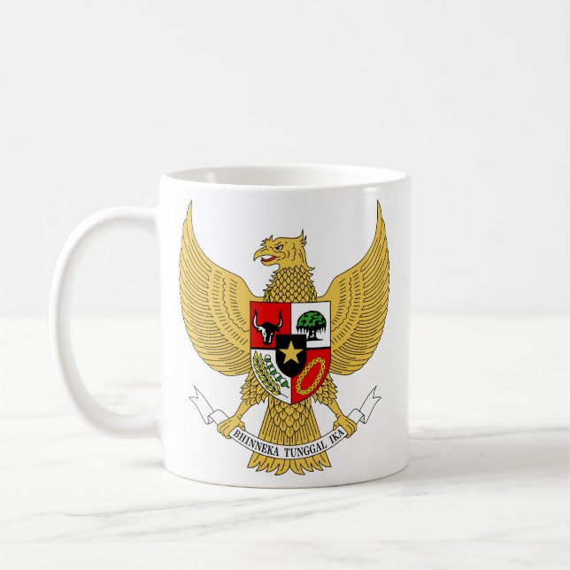 Garuda Pancasila, t beväpnar Indonesien, Kaffemugg (Vänster)