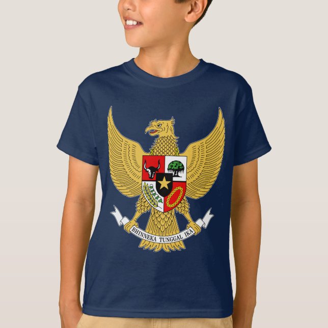 Garuda Pancasila, t beväpnar Indonesien, Tee (Framsida)