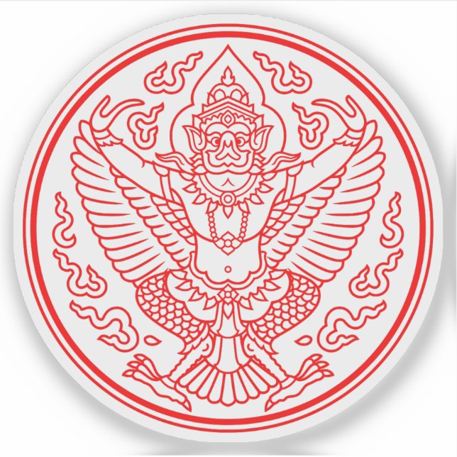 Garuda Siam (Thailand) Klistermärken (Framsida)