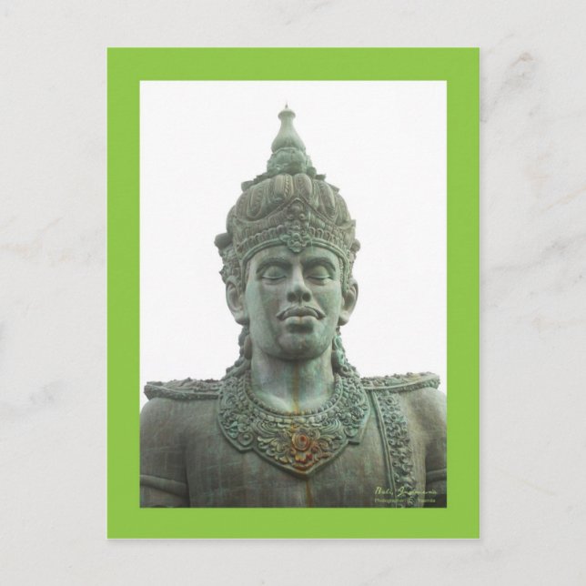 Garuda Whisnu Kencana Bali vykort (Framsida)