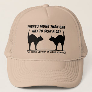 Garva En Katt Rolig Hatt Humor Keps
