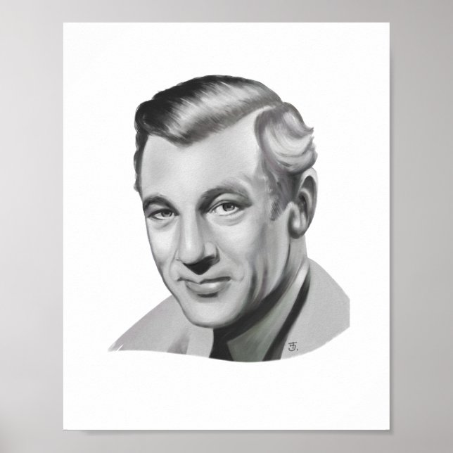 Gary Cooper Poster (Framsidan)