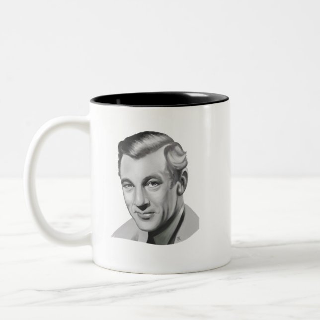 Gary Cooper Två-Tonad Mugg (Vänster)