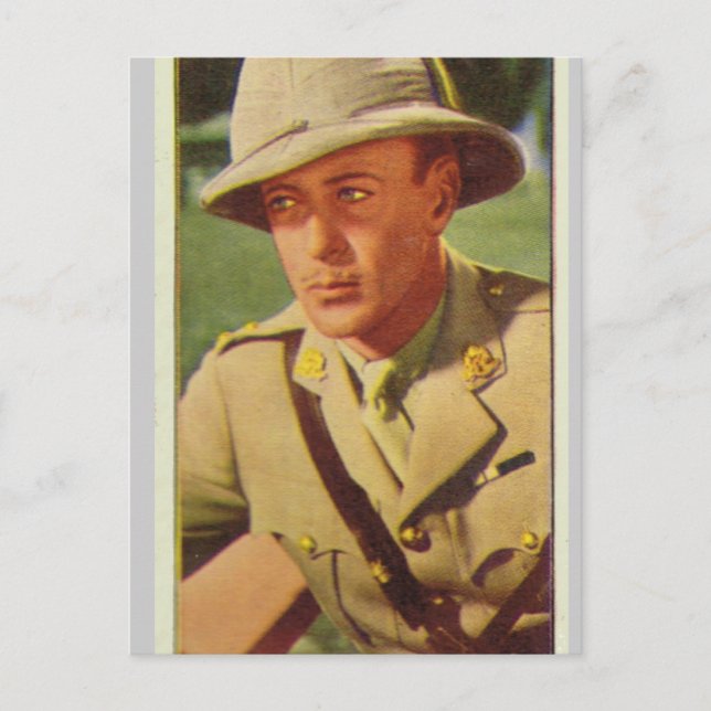 Gary Cooper Vykort (Framsida)
