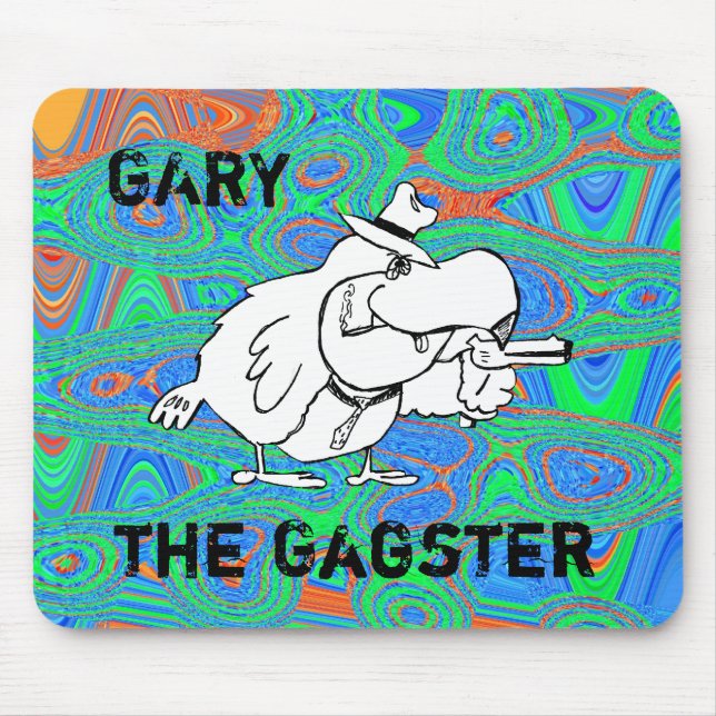 Gary gagsteren Mousepad Musmatta (Framsidan)