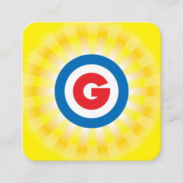 Gary Grayson Affärskort Fyrkantigt Visitkort (Framsida)