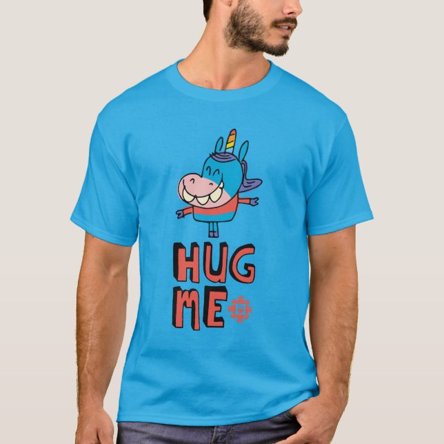 Gary Hug Me Vuxen T-shirt (Framsida)