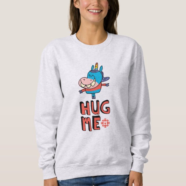 Gary Hug Me Women's Sweatshirt T Shirt (Framsida)