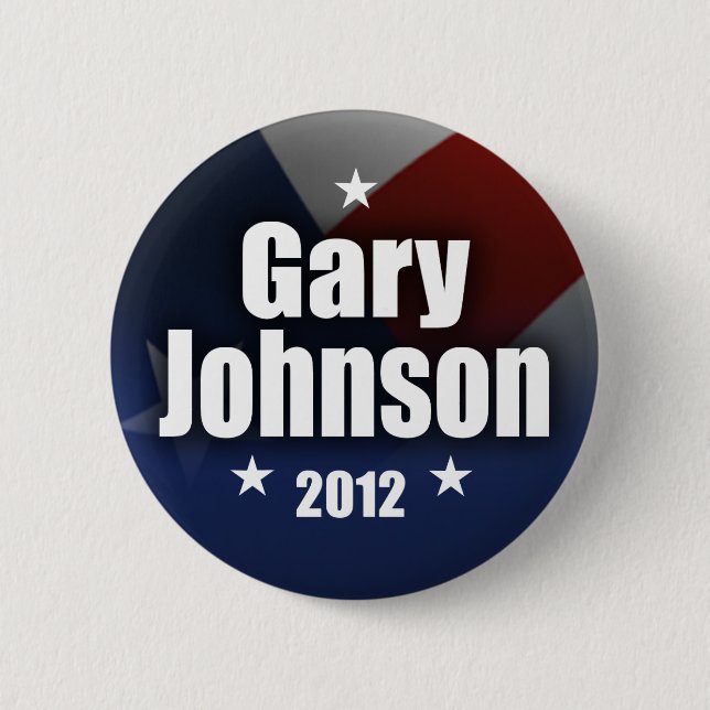 Gary Johnson 2012 Knapp (Framsida)