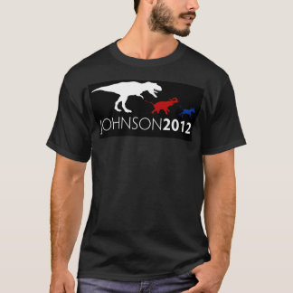 Gary Johnson 2012 svart utslagsplats Tee Shirt