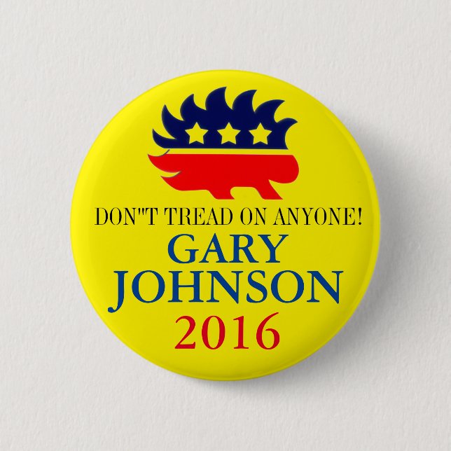 Gary Johnson 2016 Knapp (Framsida)
