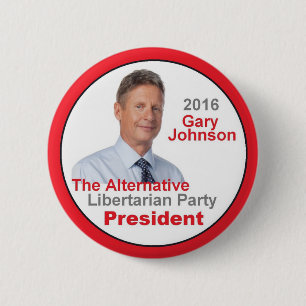 Gary JOHNSON 2016 knäppas Knapp