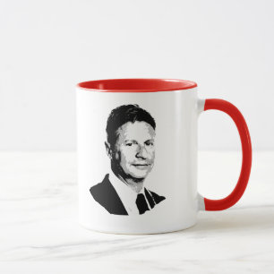Gary Johnson byst - - Mugg