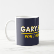Gary Johnson för mugg för president 2016