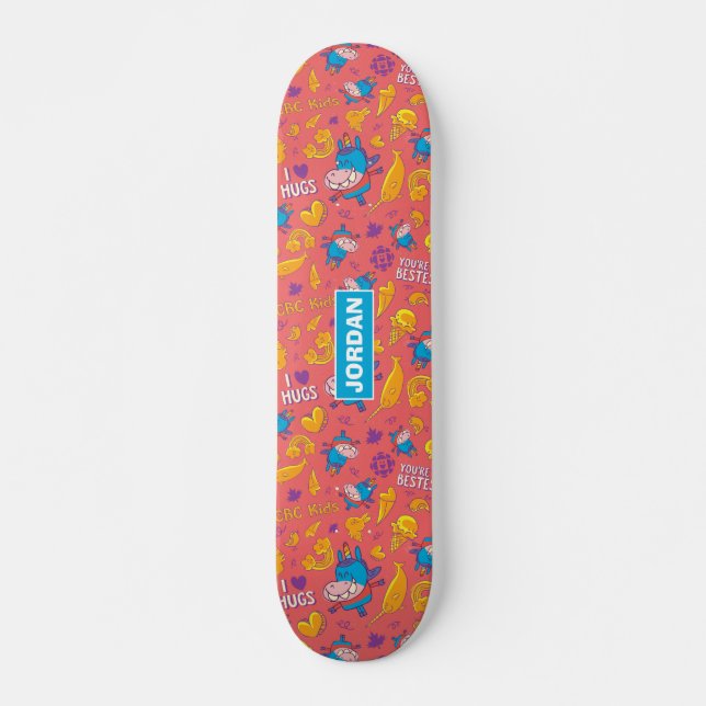 Gary Mönster Personlig Mini Skateboard Bräda 18,7 Cm (Framsida)