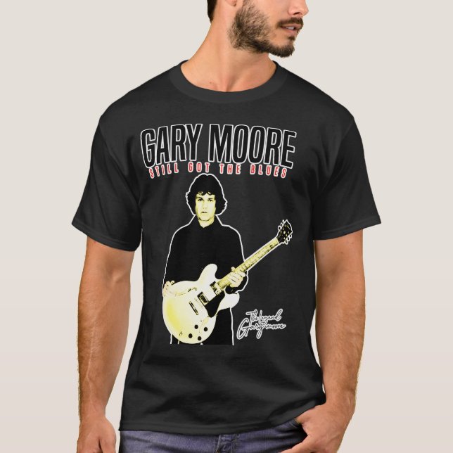 GARY MOORE HAR FORTFARANDE BLUES T SHIRT (Framsida)