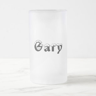 Gary-Namn Stil-Frostad mugg