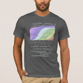 GARY peptid, AUC tema, anpassad text, mörk T Shirt