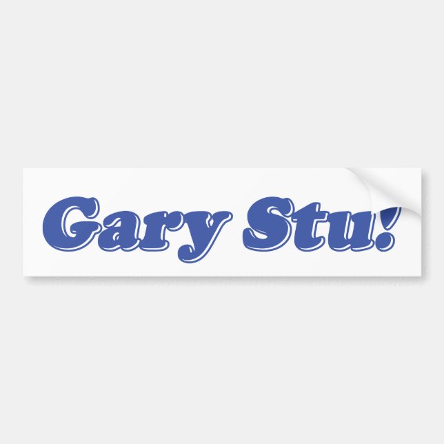 Gary Stu! Bildekal (Framsidan)
