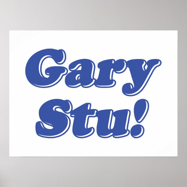 Gary Stu! Poster (Framsidan)