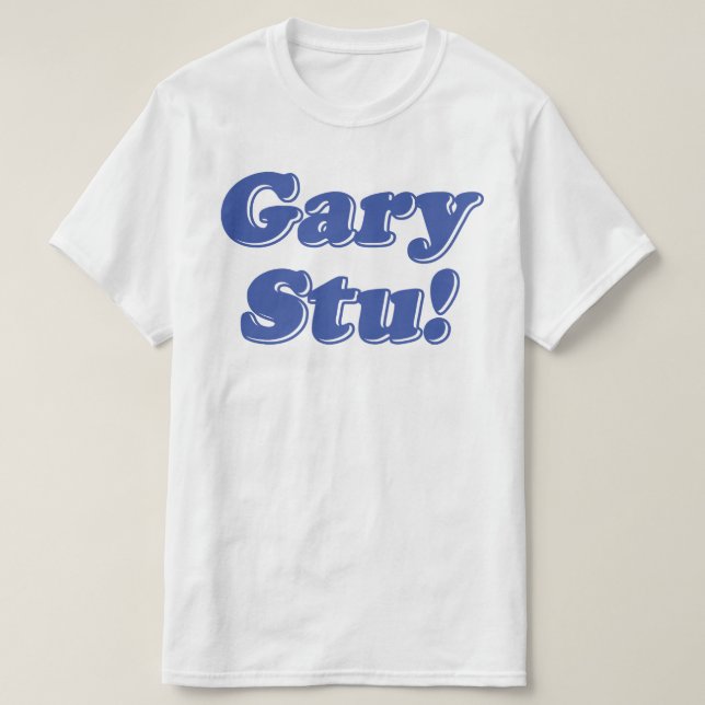 Gary Stu! Tee (Design framsida)