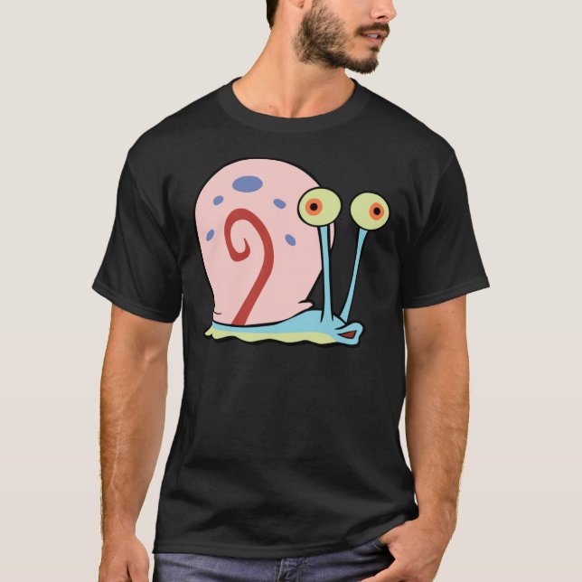 Gary The Snigel   T Shirt (Framsida)