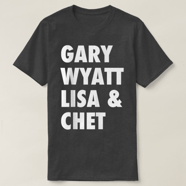 Gary Wyatt Lisa & Chet Science T Shirt (Design framsida)