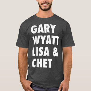 Gary Wyatt Lisa & Chet Science T Shirt
