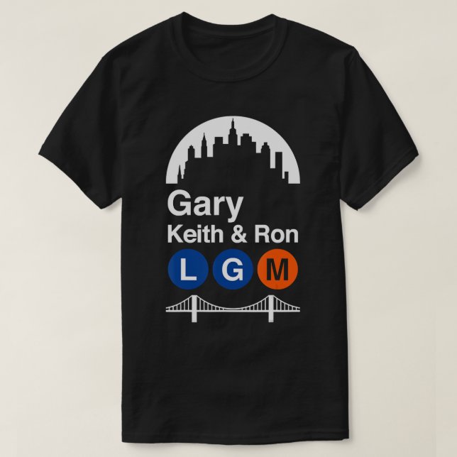 Garys Keiths och Rons T-Shirt (Design framsida)