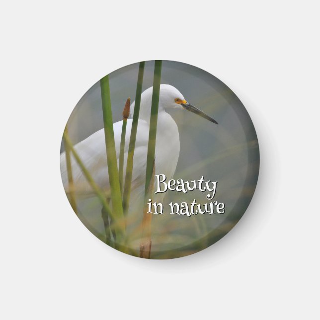 Garza blanca magnet (Framsidan)