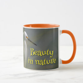 Garza blanca mugg
